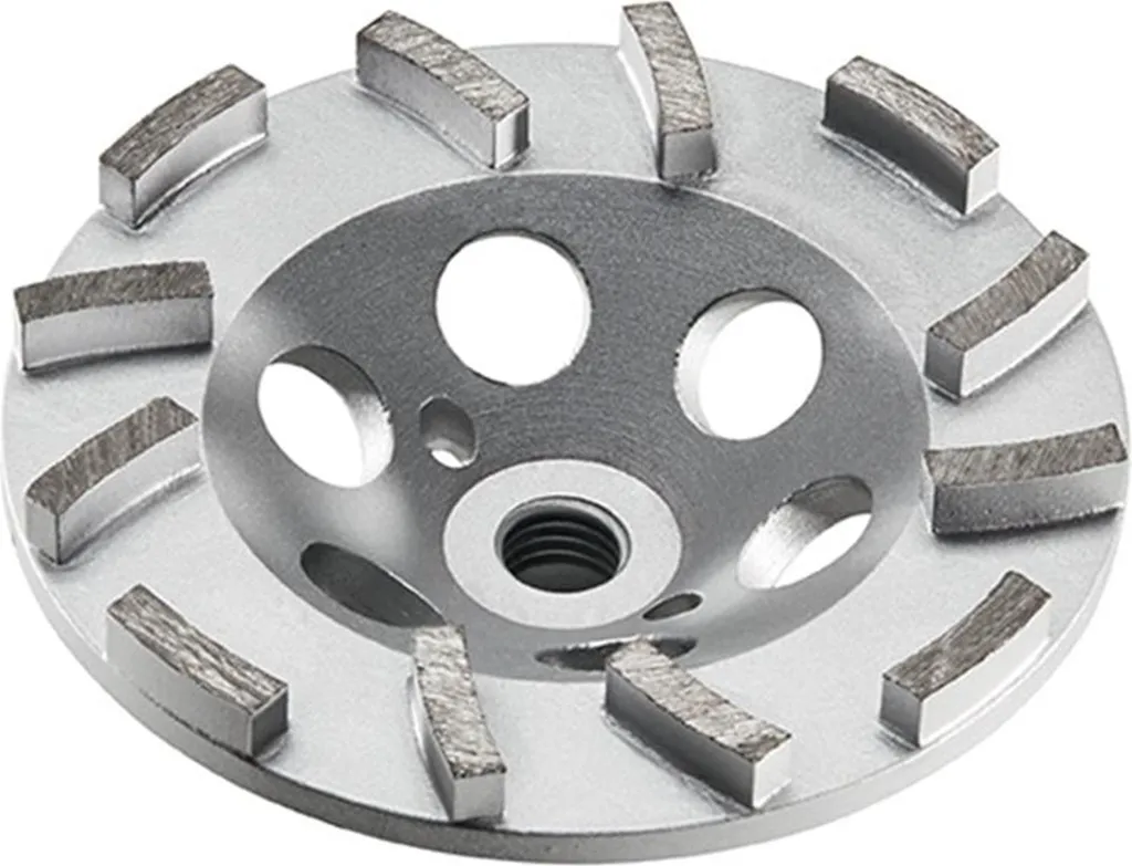 Plateau diamant Flex B-Jet II D115 M14 à haute capacité d'abrasion béton