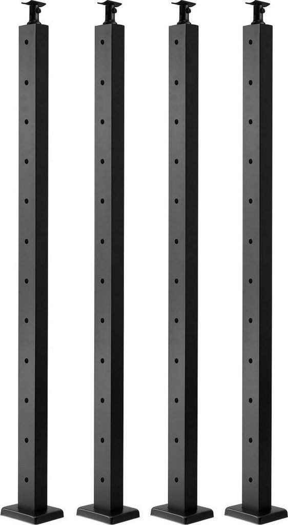 Kabelgeländerpfosten 42 x 2 x 2 in Pfosten mit horizontalen Löchern 4JZLGZXHS106URZU0001V0