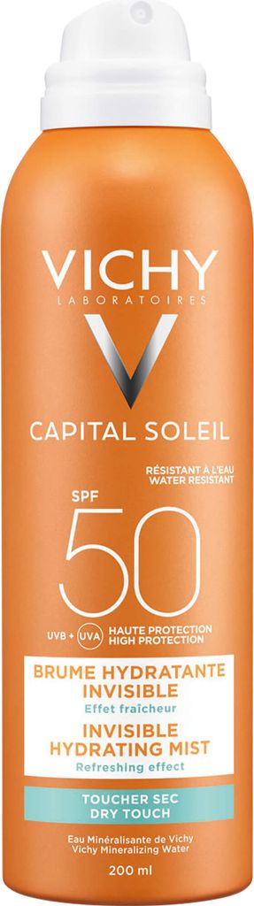 VICHY Idéal Soleil Transparentný sprej na opaľovanie SPF Obrázok produktu 