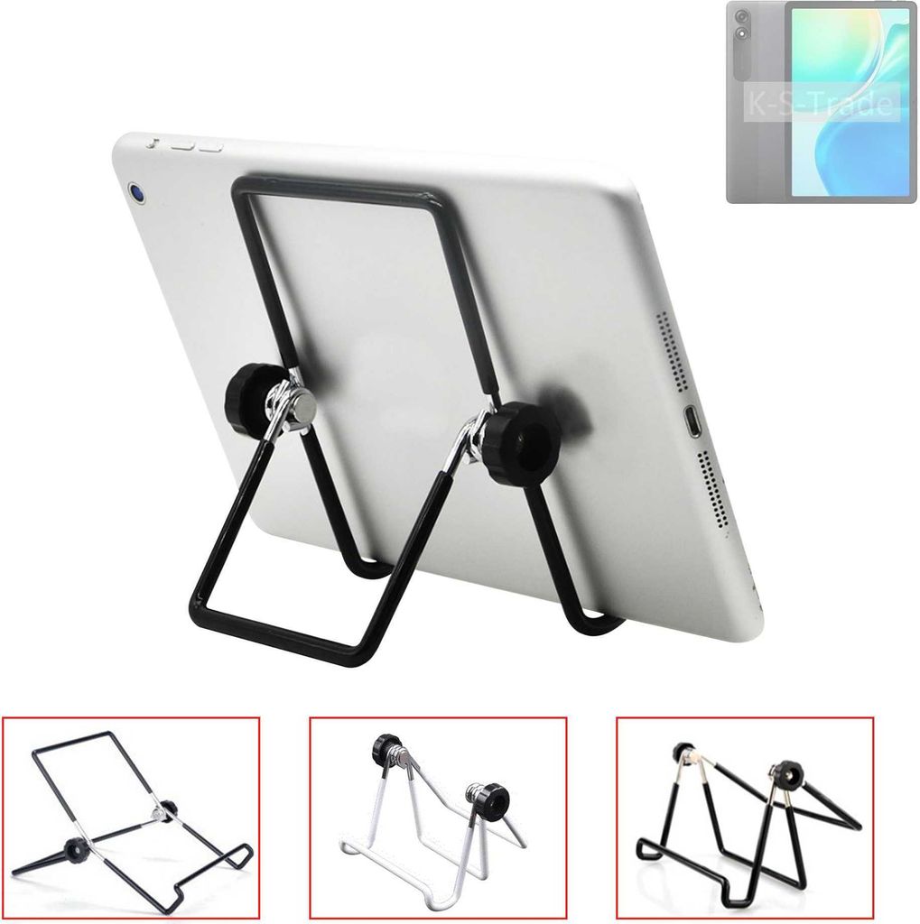 K-S-Trade Tablet-Ständer Tablet-Halterung Tablet-Aufsteller kompatibel mit Blackview Oscal Pad 90 faltbarer Tischständer Tablet Halterung