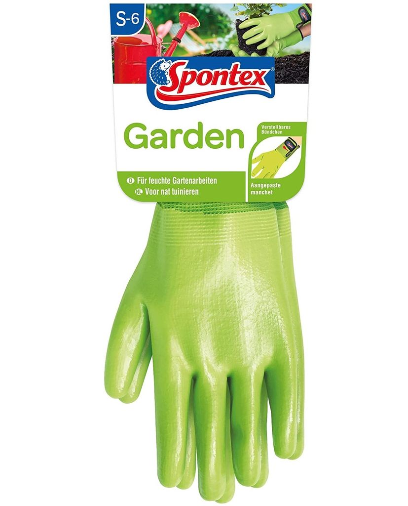 Spontex Handschuh Special Typ 2 Garden Größe S mit Nitrilbeschichtung