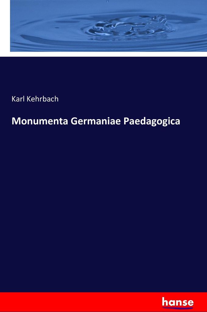 Monumenta Germaniae Paedagogica