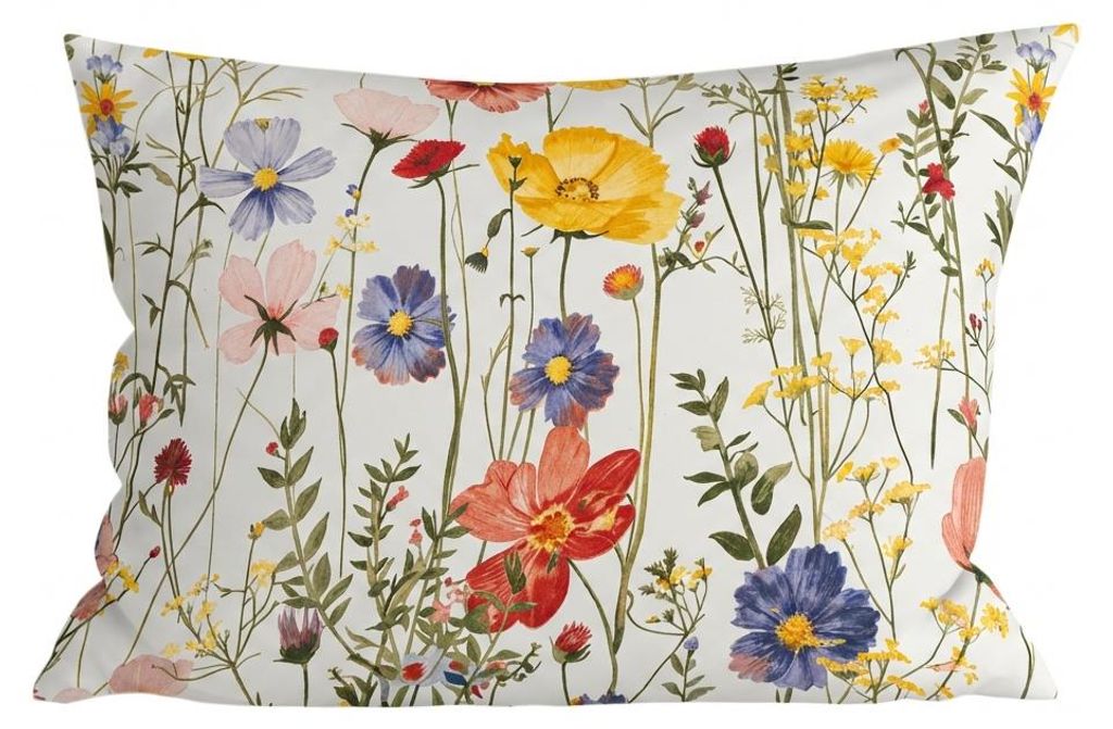 Povlak na polštář z mikrovlákna WILDFLOWERS 50x70 cm, Obrázek produktu 