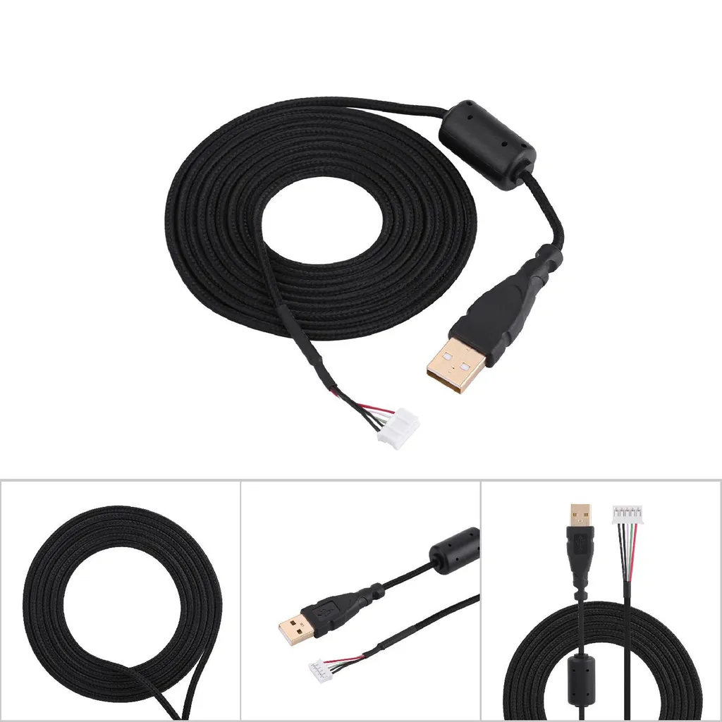 Cavo del mouse per Microsoft, filo del mouse per Microsoft, linea del mouse per Microsoft, mouse universale per Microsoft, mouse universale per Microsoft, sostituzione del cavo del mouse Microsoft, cavo del mouse per Logitech, filo del mouse per Microsoft, linea del mouse per Logitech, mouse universale per Logitech, sostituzione del cavo del mouse Logitech - 6