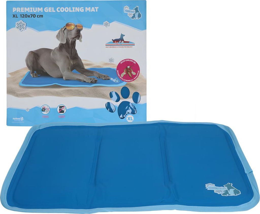Coolpets Premium Solid Gel Cooling Mat XL (70x120 cm) Immagine del prodotto 