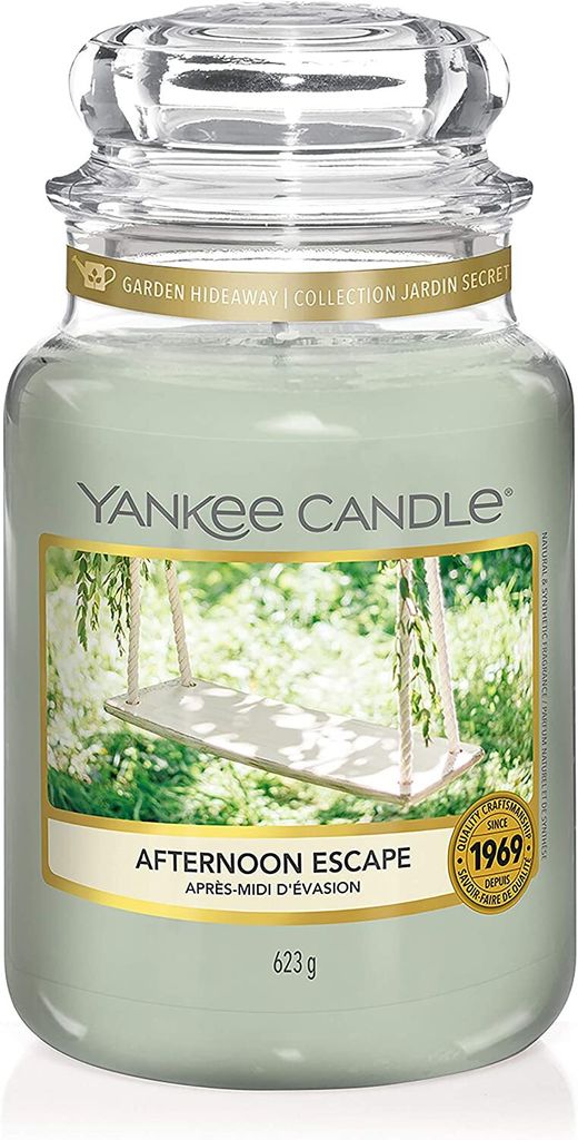 Yankee Candle Afternoon Escape große Duftkerze im Glas Produktbild 