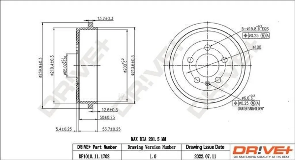 Tambour de Frein pour VW Polo, Fox et Audi A2 - Restauration du Freinage