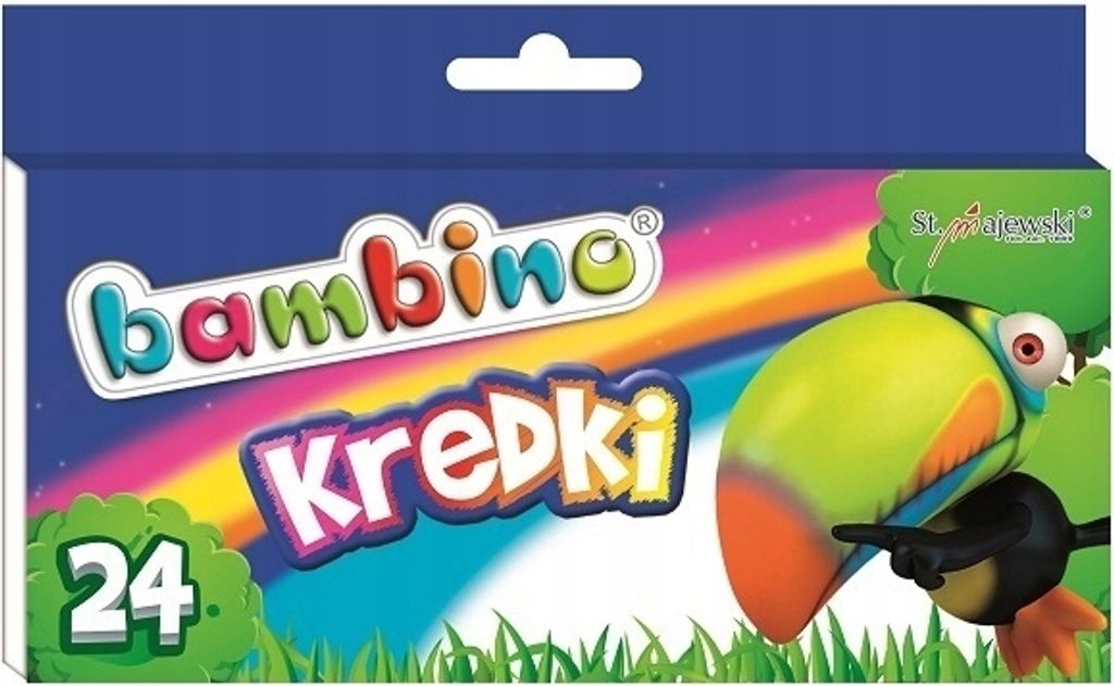 Bambino 24er Set Wachsmalstifte - 24 Farben Produktbild 