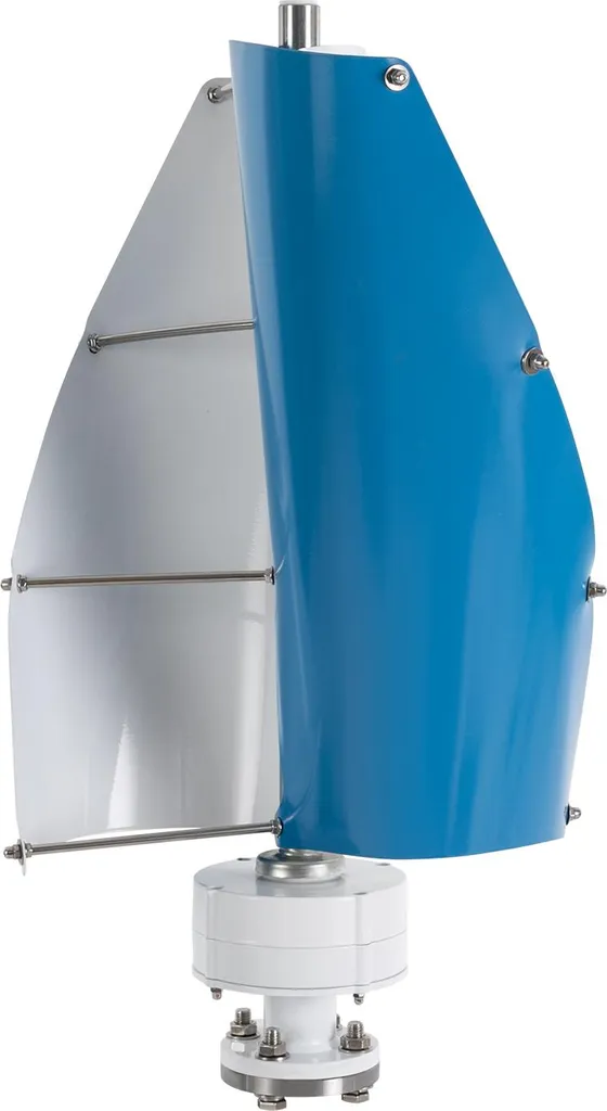 Turbine éolienne 100W 12V double arbre : silencieuse et compacte - Alu