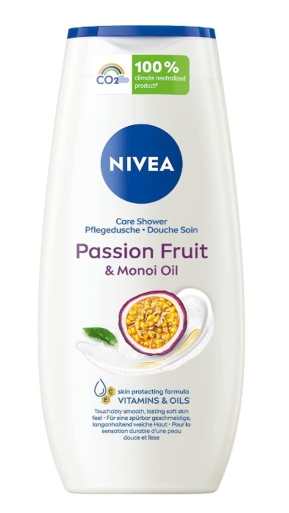 NIVEA Pflegedusche Passion Fruit &Monoi Oil, 250 ml Creme