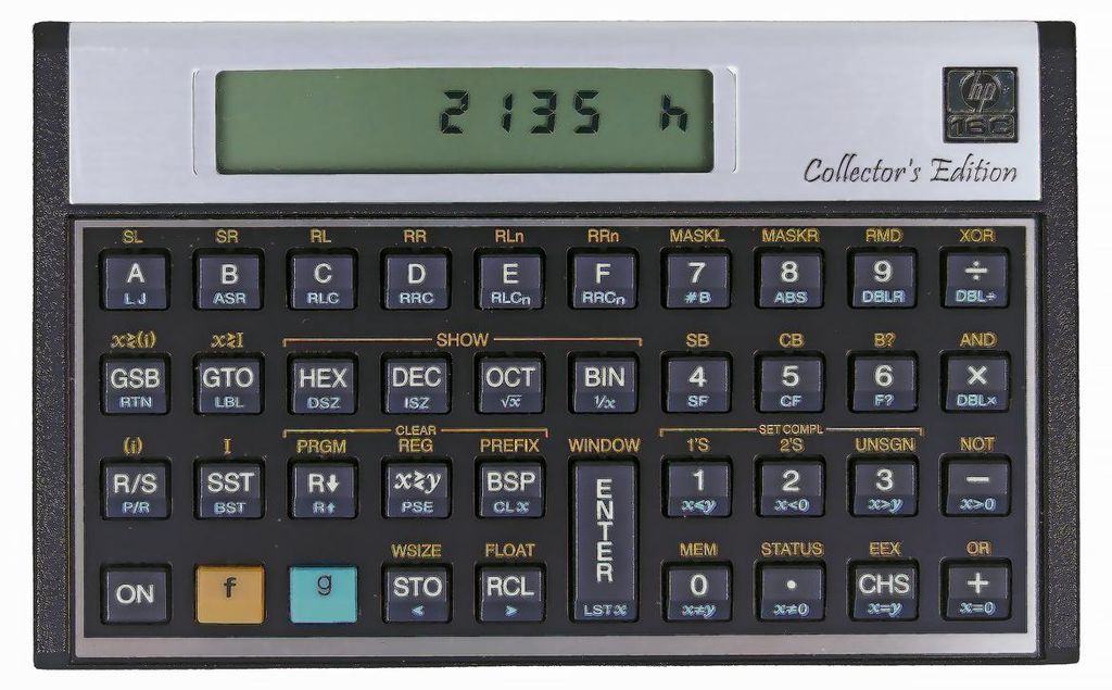 HP-16C Hewlett Packard Finanzrechner, Programmierbarer Produktbild 