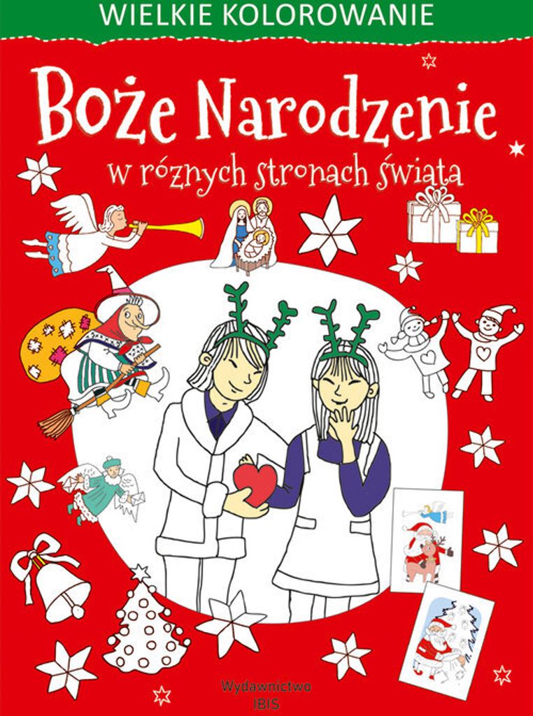 Wielkie kolorowanie Boże Narodzenie w różnych stronach świata - Opracowanie Zbiorowe (Weihnachtsangebot auf Polnisch)