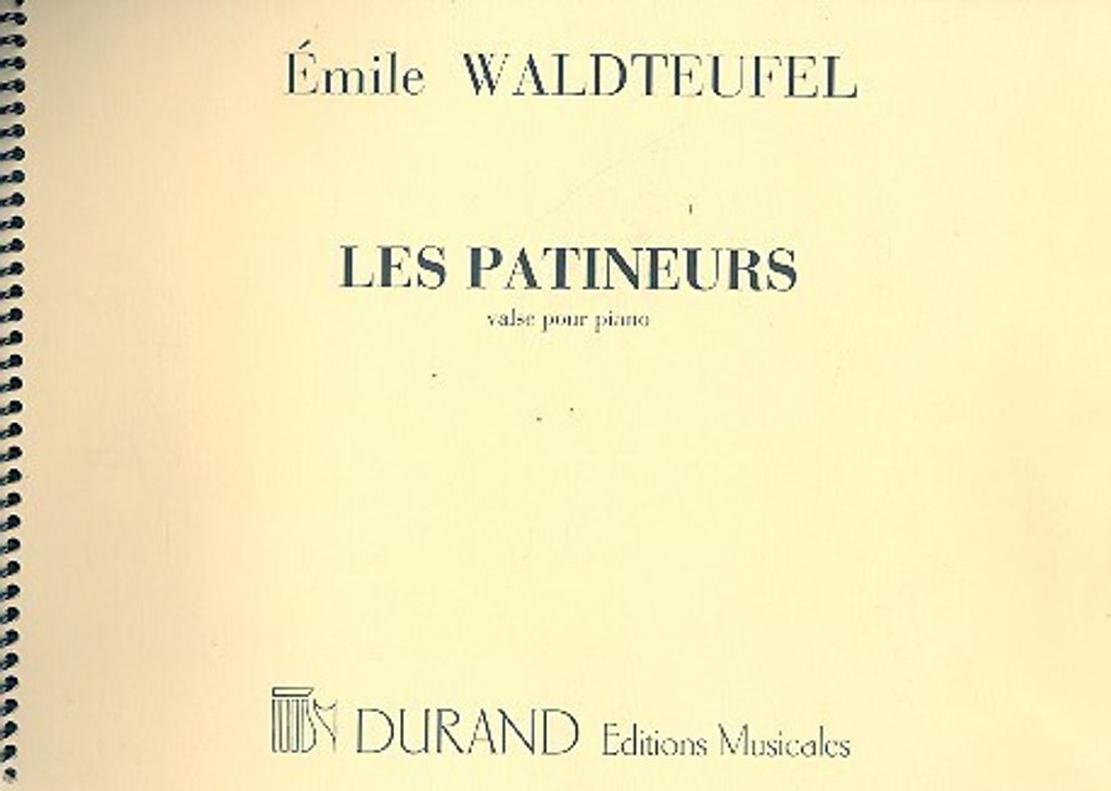 E. Waldteufel Les Patineurs. Valse Pour Piano Piano