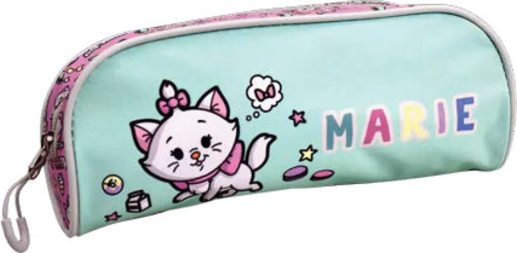 Portapenne Marie Disney 24cm - Astuccio Morbido per Scuola e Tempo Libero