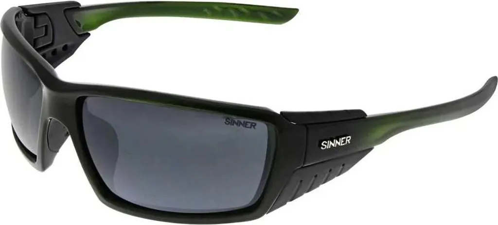 Lunettes Sinner Relais Anti-Éblouissement CAT4 Miroir Noir Glacier