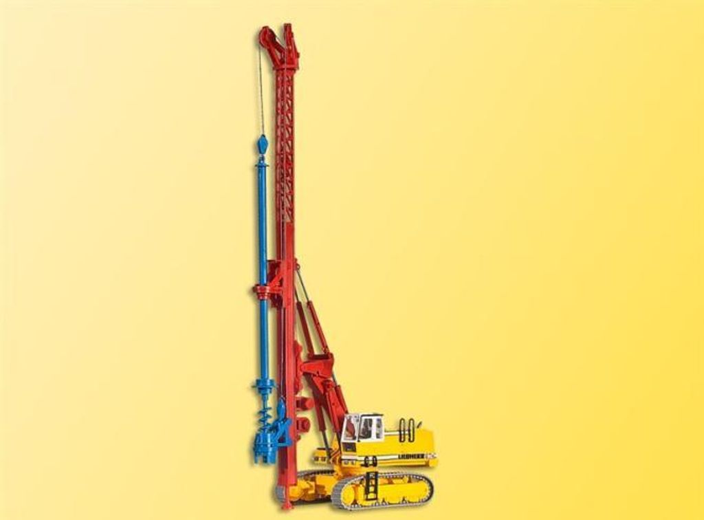 Kibri 11279 - H0 LIEBHERR Hydraulikbagger 974 mit Bohrgerät Produktbild 
