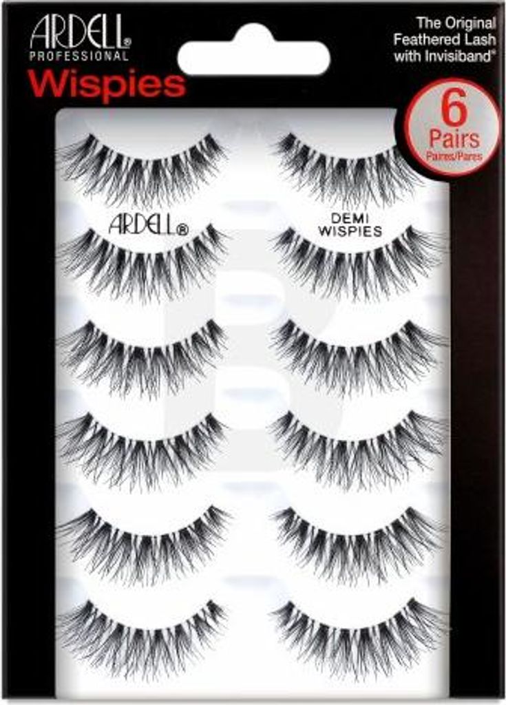 Ardell Wispies Lashes 6 paires de faux cils Demi Wispies Image du produit 