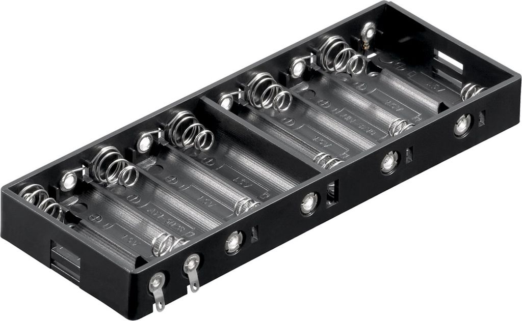 portabatterie goobay 10 x Mignon Aamit connessione a Immagine del prodotto 
