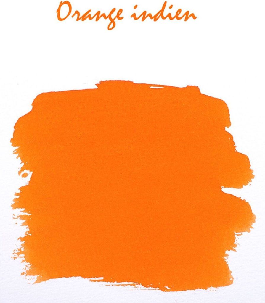 Herbin Dose mit 6 Patronen - Indisch Orange