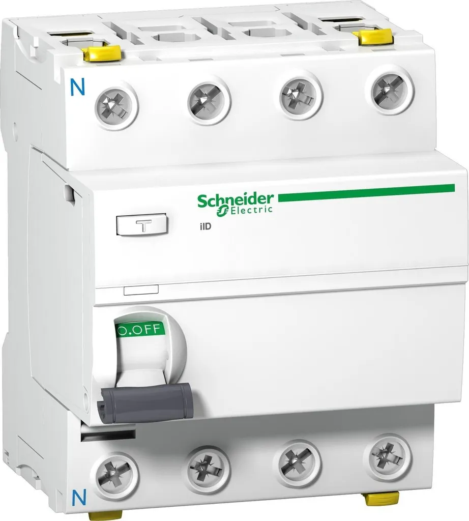 Interrupteur Différentiel pour Tableau Triphasé 25A Type A Schneider