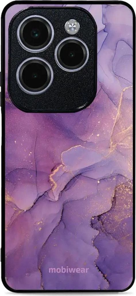 Handyhülle für Infinix Hot 40 Pro, Mobiwear Glossy Case, Violett