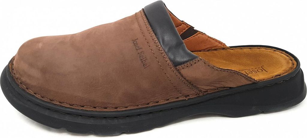 Josef Seibel Schuhe Herren Pantoletten Leder Clogs Max Produktbild 