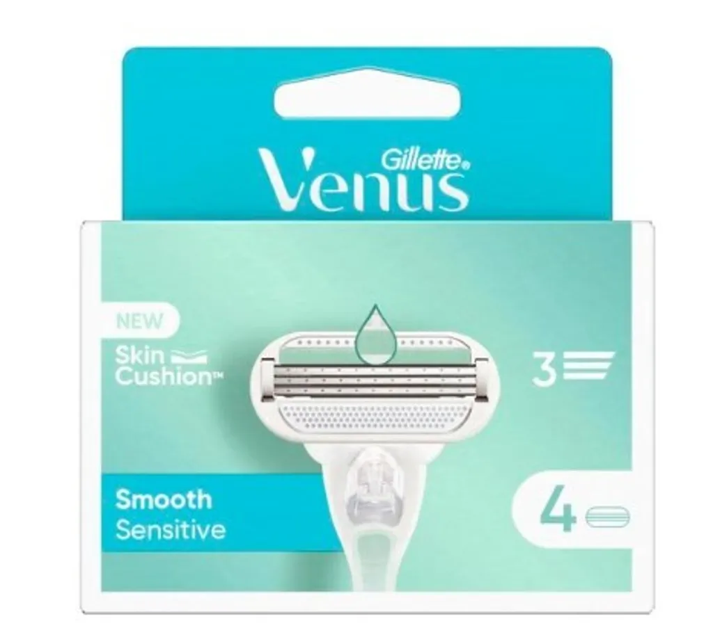 Ricambi Venus Smooth Sensitive 4 Pezzi: Gambe Lisce Senza Stress Online