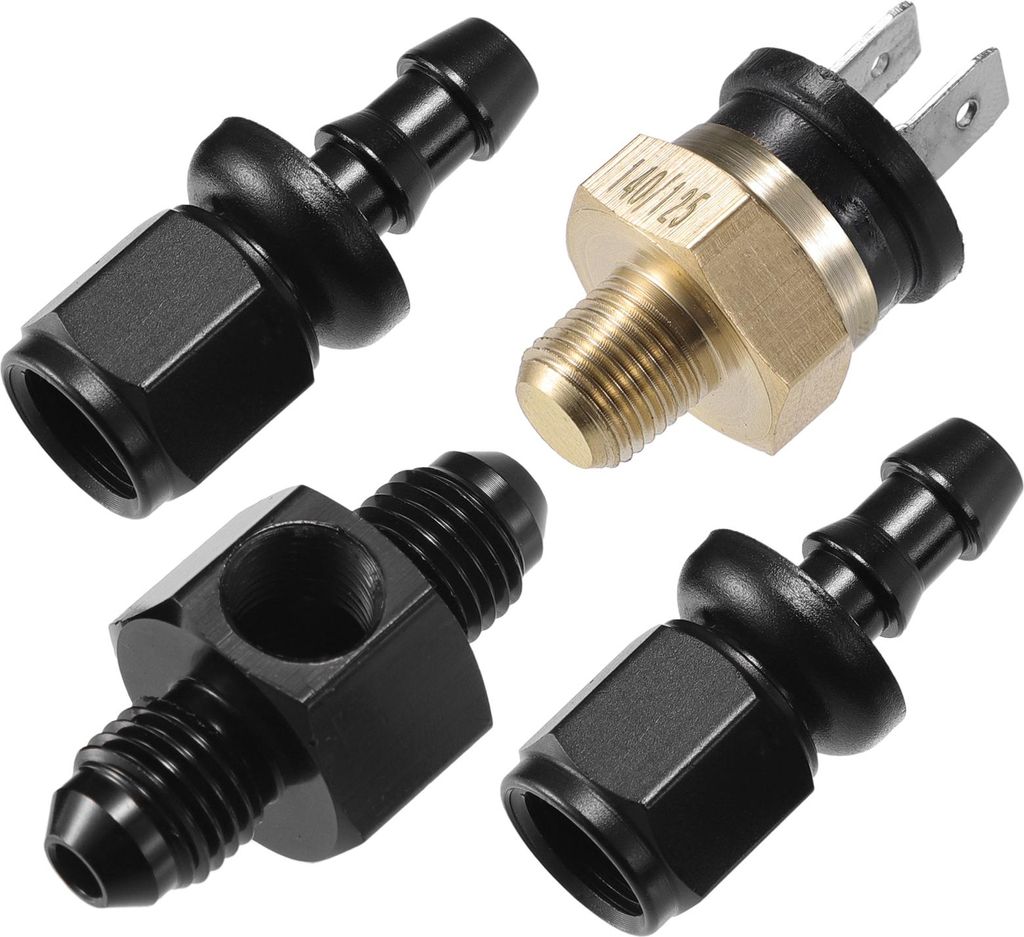 Thermostat-Schalter-Set, 4AN 140'F ein - 125'F aus Universal für Auto