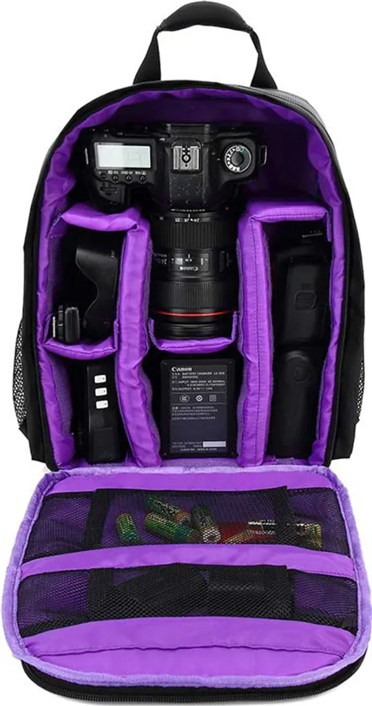 Sac à dos pour appareil photo Reflex et Hybride avec compartiments