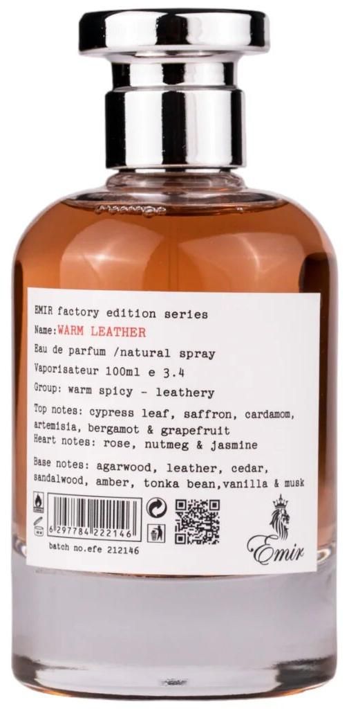 Emir Warm Leather Eau De Parfum 100 ml (unisex) Produktbild 