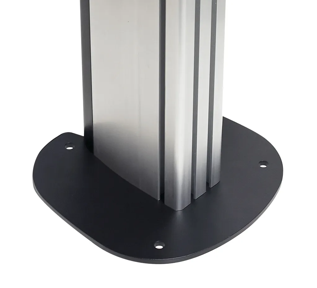 Support d'écran B-Tech BT8380-FFB/B fixe pour sol montage sur bureau - 2
