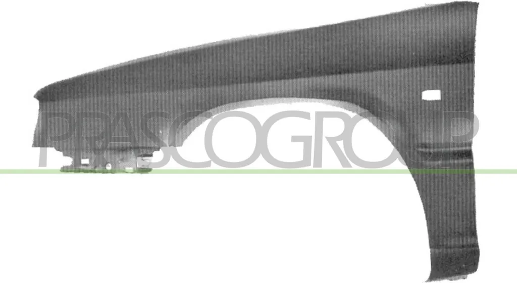 Réparer une aile ZX N2 abîmée : Aile gauche PRASCO CI0323014 OE