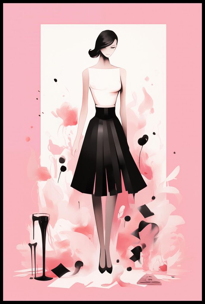 Plakat 61x91,5cm Pastell Liebe