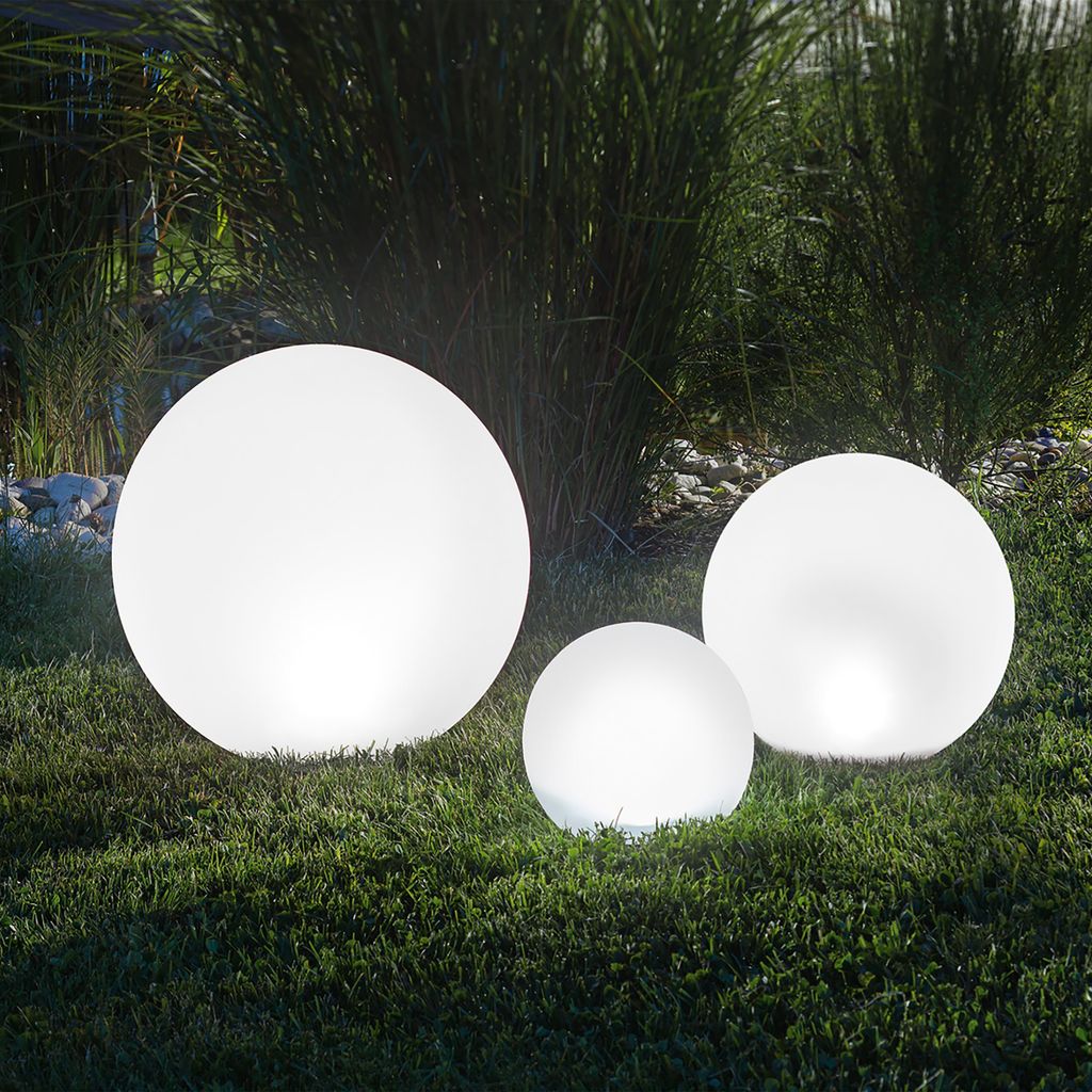 Esotec Solarleuchtkugel Garten 3er Set, multicolor, IP44, Produktbild 