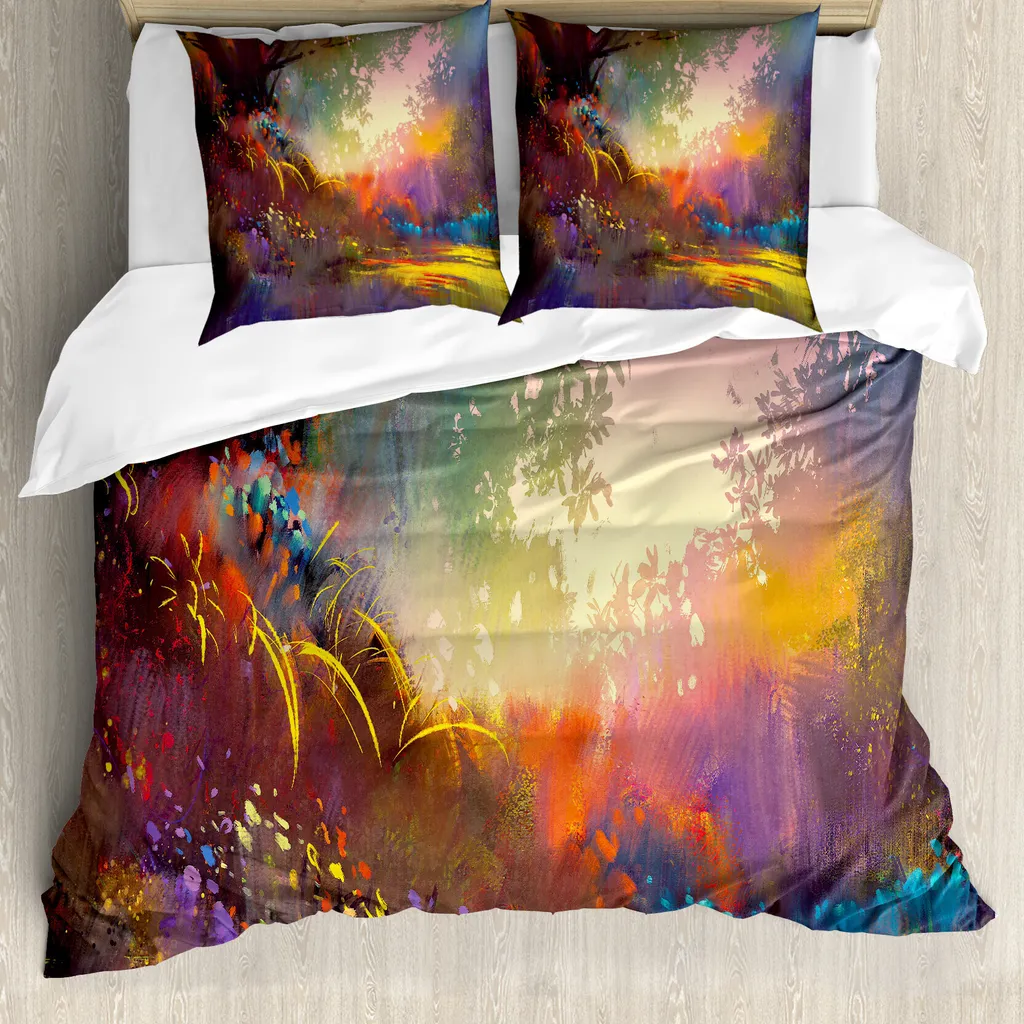 Trend Alert: Set Copripiumino Artistico ABAKUHAUS Magic Lake Art
