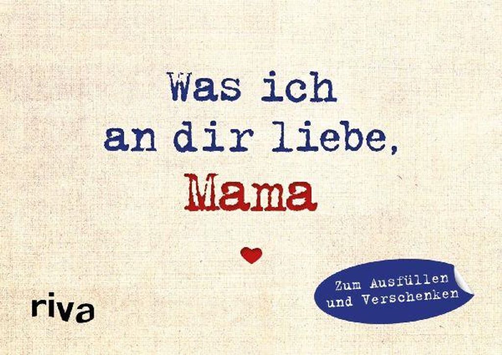 Was ich an dir liebe, Mama - Miniversion Produktbild 
