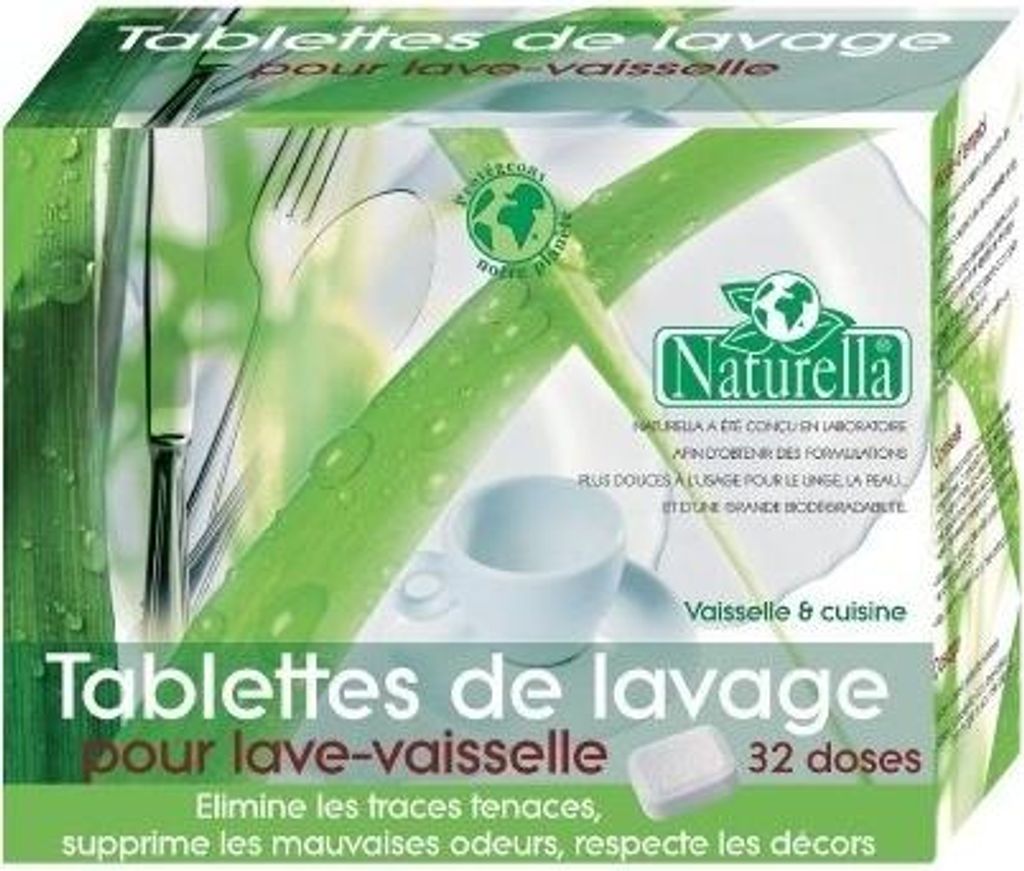 Waschmittel-Pastille Box mit 32 Pastillen