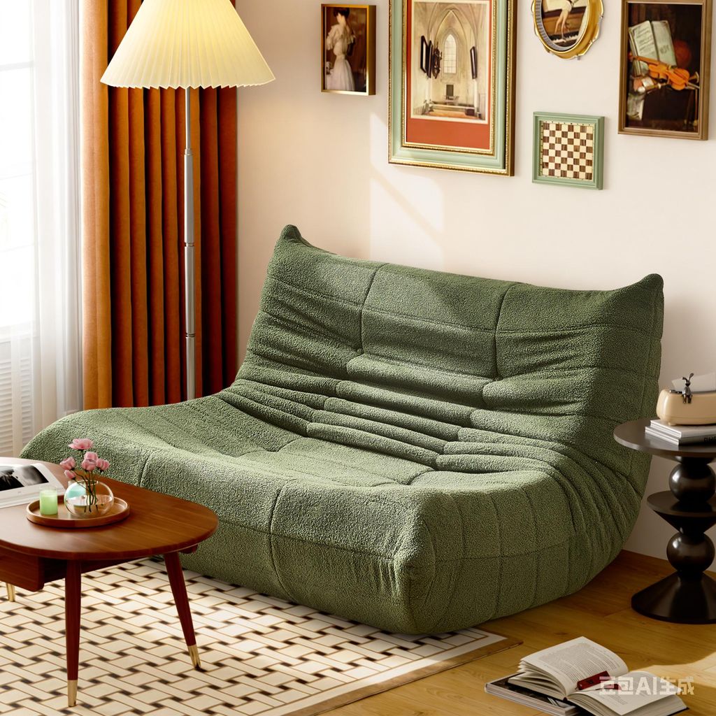 okwish Doppel Schlafsofas Relaxsessel mit Rückenlehne, Lazy Produktbild 