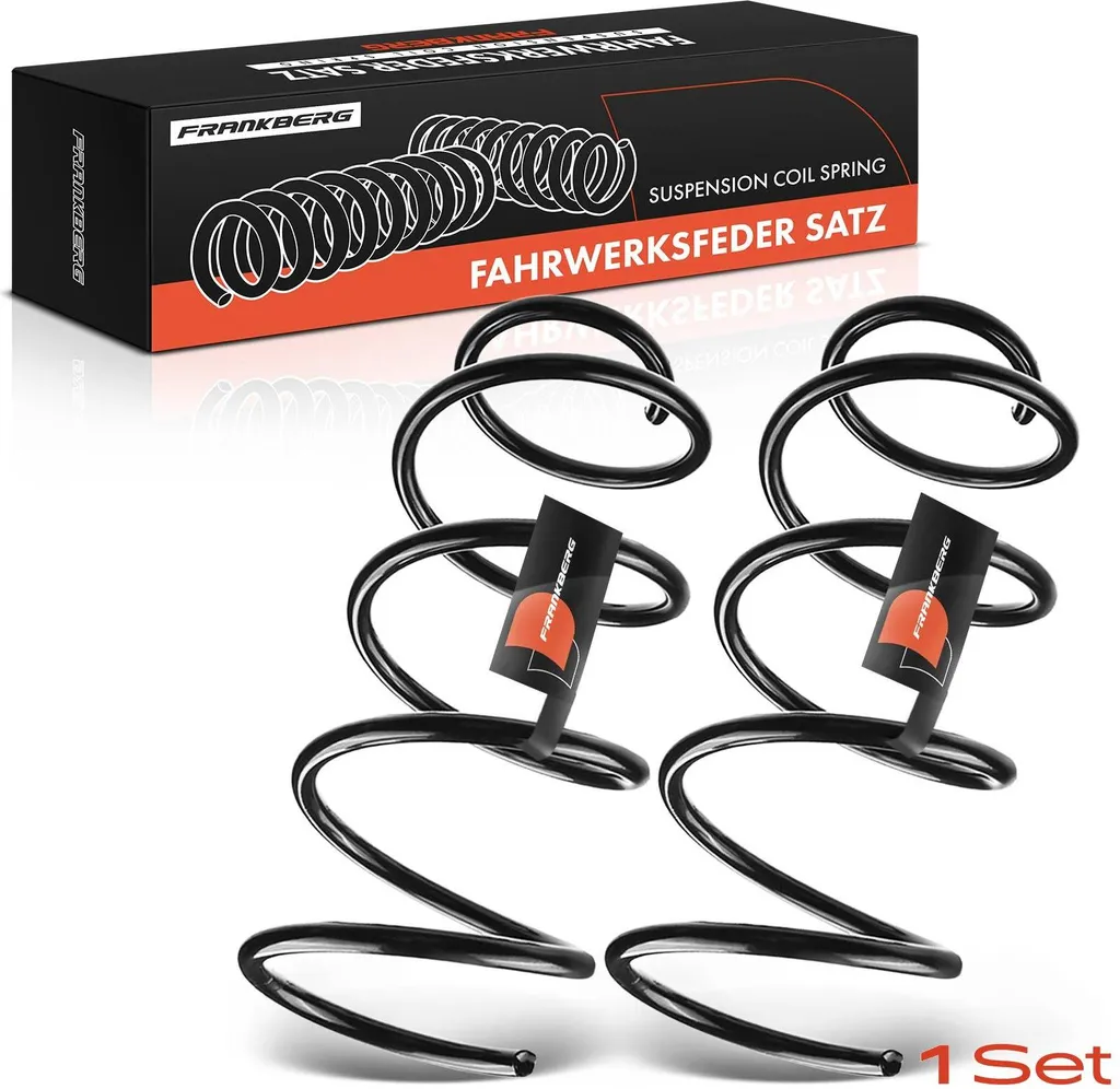 Stop aux Bruits de Suspension : 2 Ressorts Avant pour BMW E81 E87 E90 E92