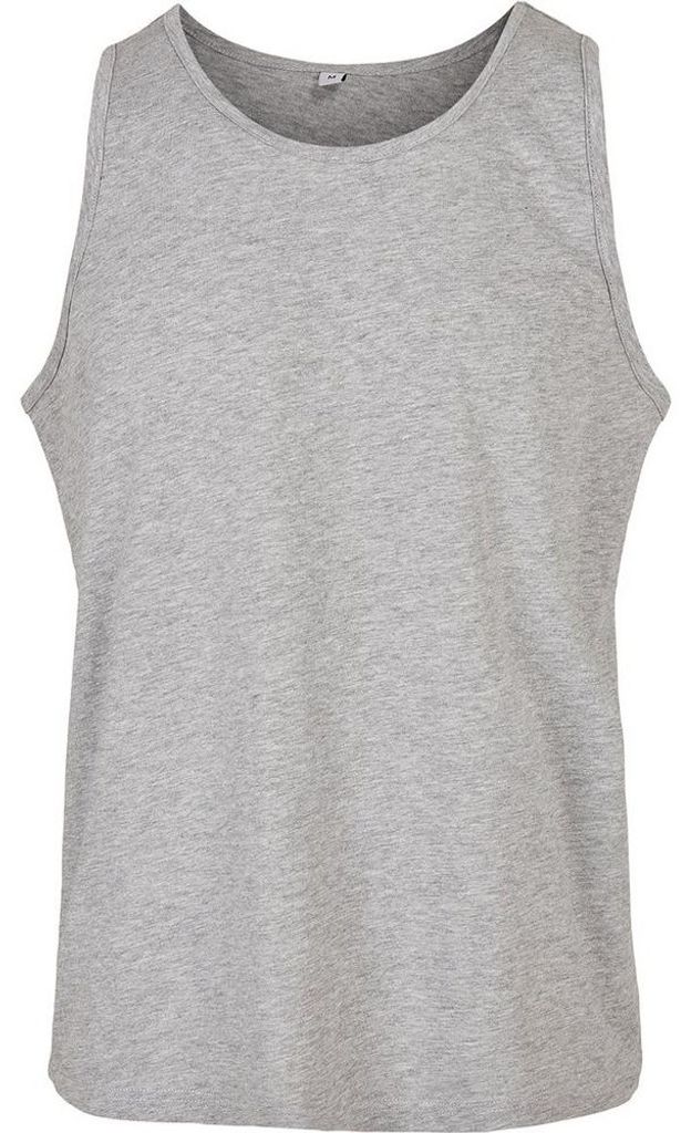 Build Your Brand - Ärmelloses Oberteil für Herren LT5265 (5XL) (Grau meliert)