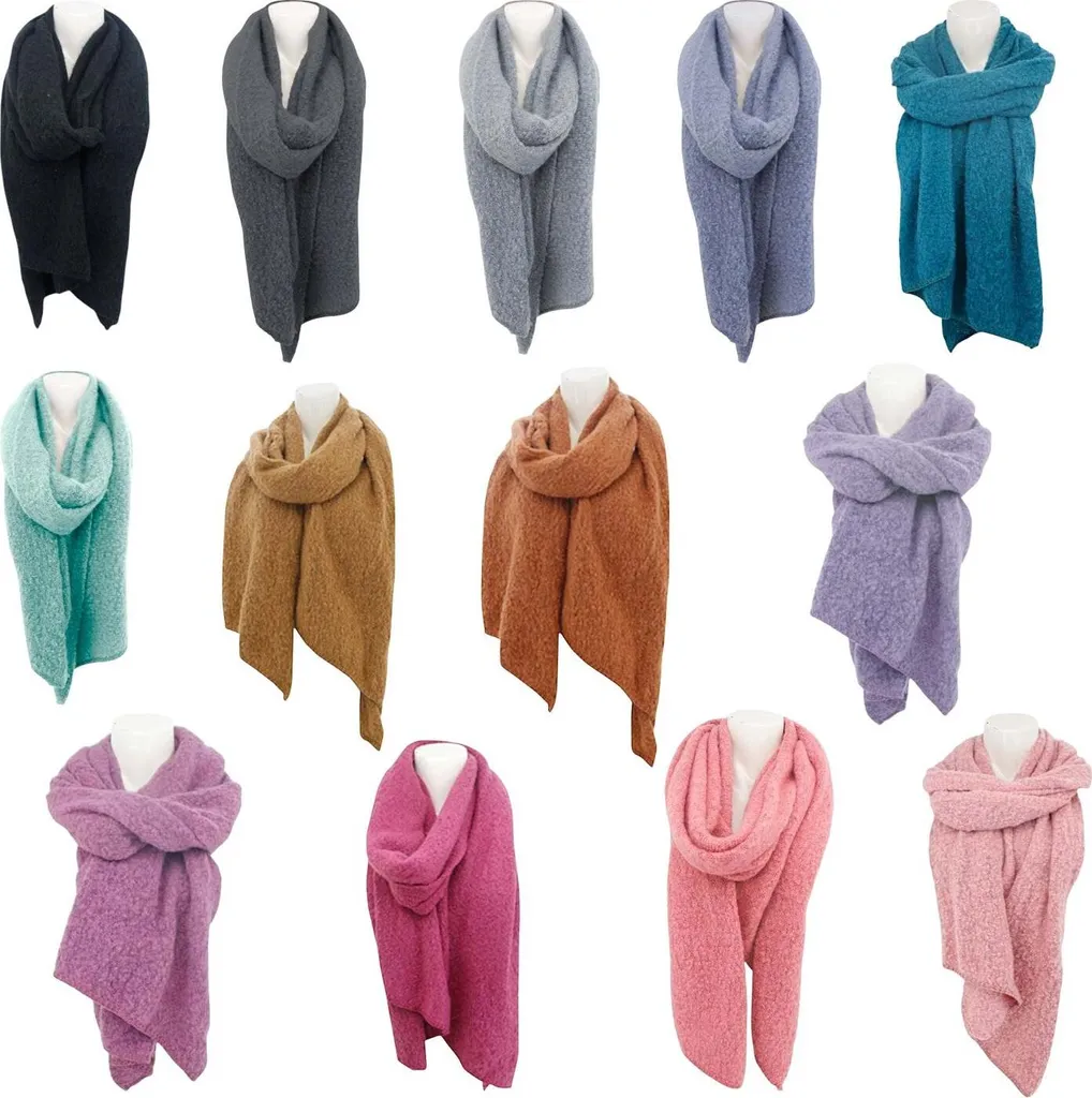Sciarpa Donna PashminaShine In Fibra Modale 185x85 Cm - Marrone Ruggine, Morbida Come Il Cashmere, Prodotta In Italia, Leggera E Sostenibile - Sciarpa Invernale Elegante E Versatile - 4