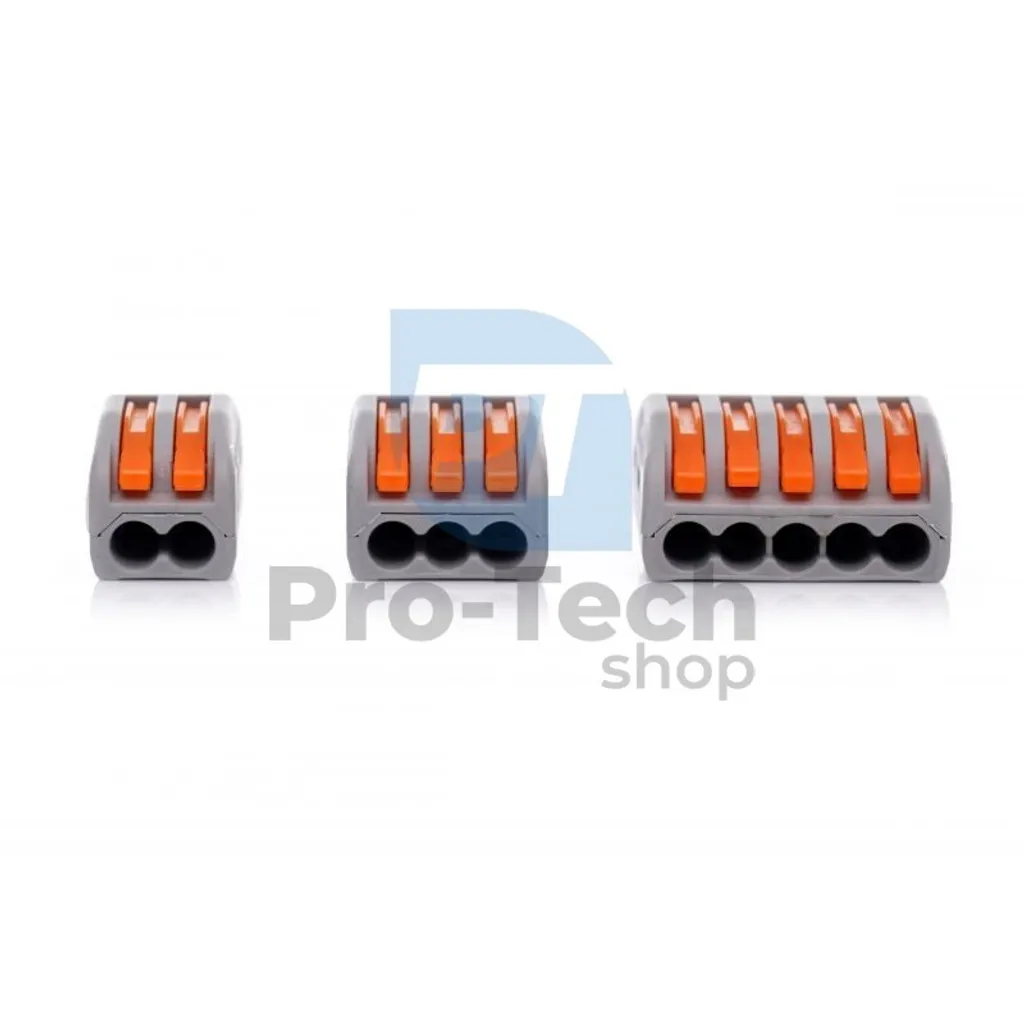 Connecteurs à Levier Rapides KD10496 Set de 60 pour Câblage Souple - 7