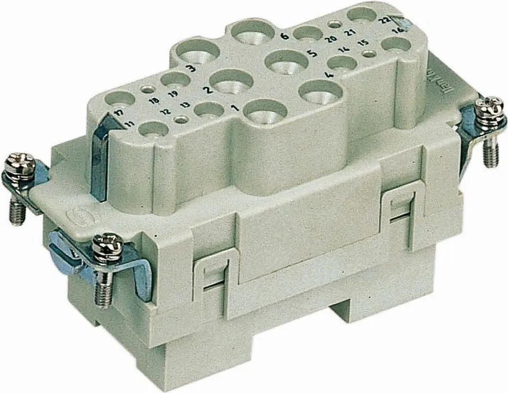 Harting Han K6/12 09380182701 - Inserto 18 Poli Femmina Originale
