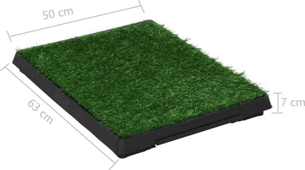 vidaXL Toaleta pre domáce zvieratá s vaničkou a umelým Obrázok produktu 8