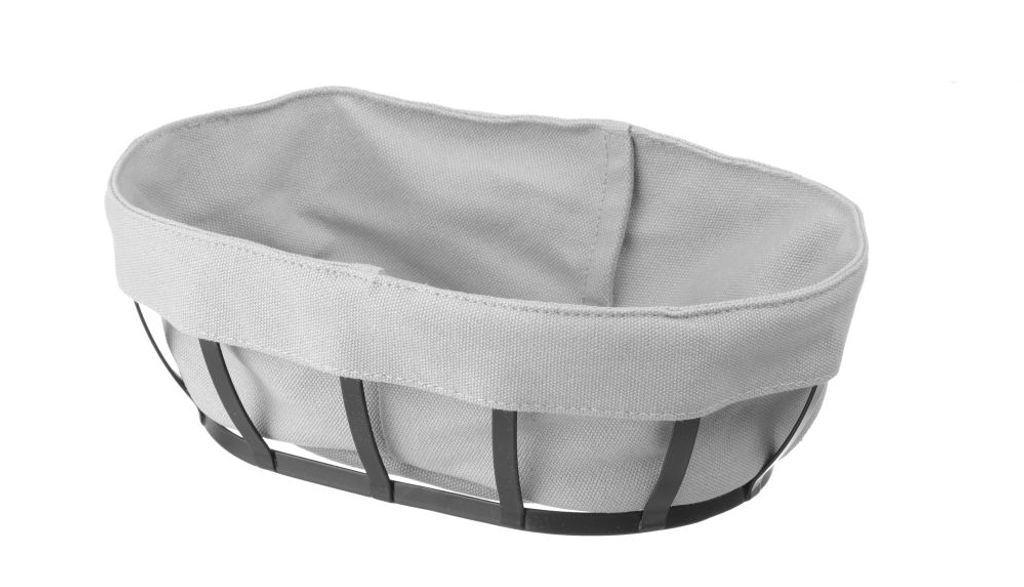 HENDI Brotkorb mit Beutel Oval 250x160x(H)75