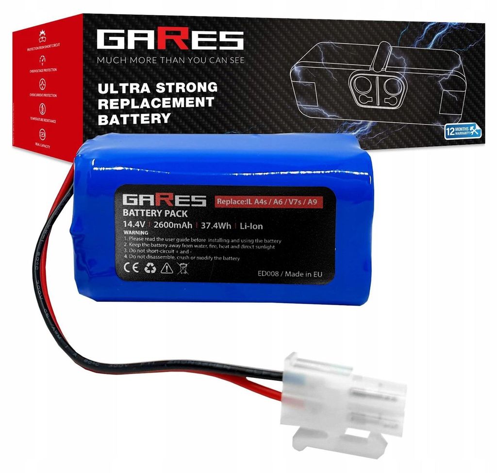 Gares Náhradní baterie pro Silvercrest SSR1 SSRA1/ | 14,4V Obrázek produktu 