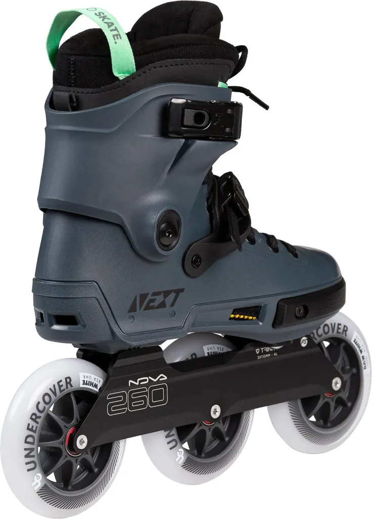 Roller Powerslide Next Pro 110 Bleu avec Platine Trinity et Roues 110mm