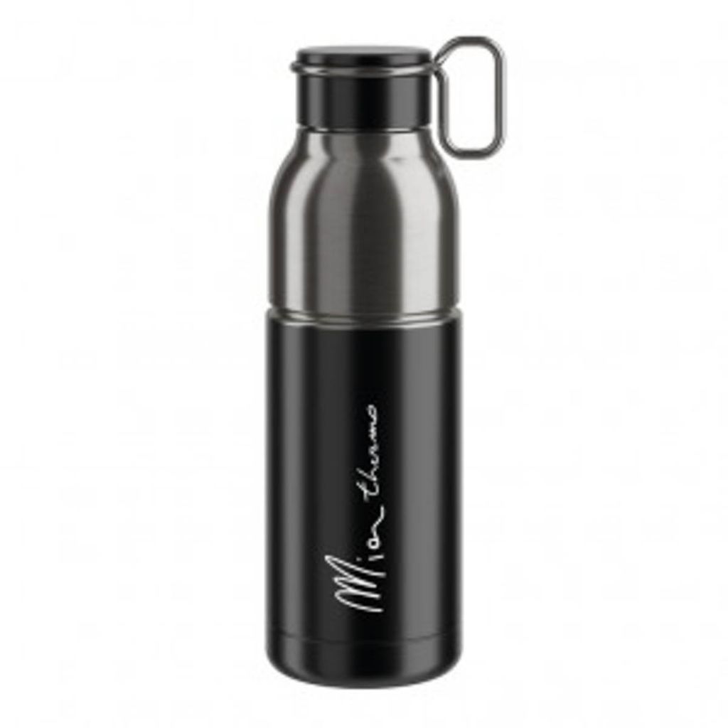 Elite Trinkflasche Mia Thermo 550ml, edelstahl/schwarz