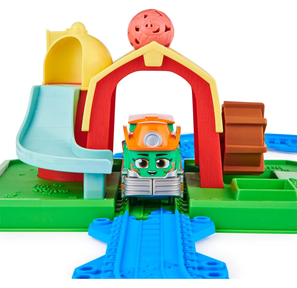 Coffret train Mighty Express - Fini l'ennui avec la ferme éducative
