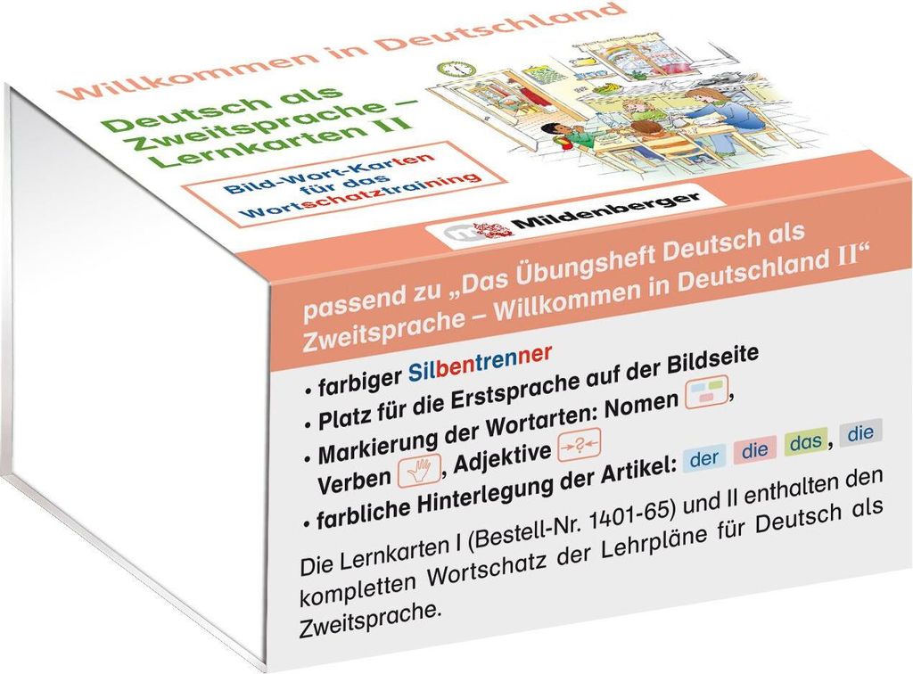 Willkommen in Deutschland - Deutsch als Zweitsprache - Lernkarten II
